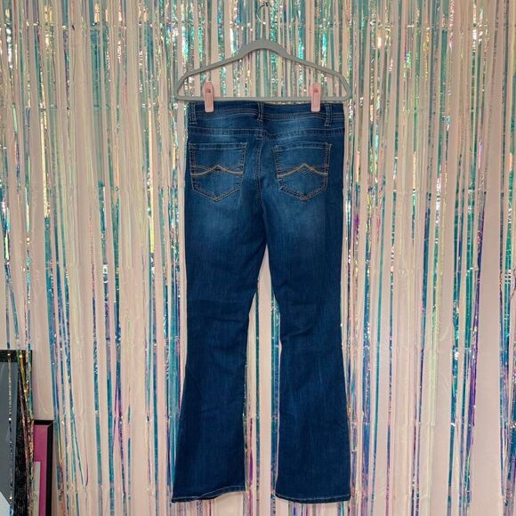 Mudd-clothing Women's Blue and Navy Jeans - Picture 4 of 8